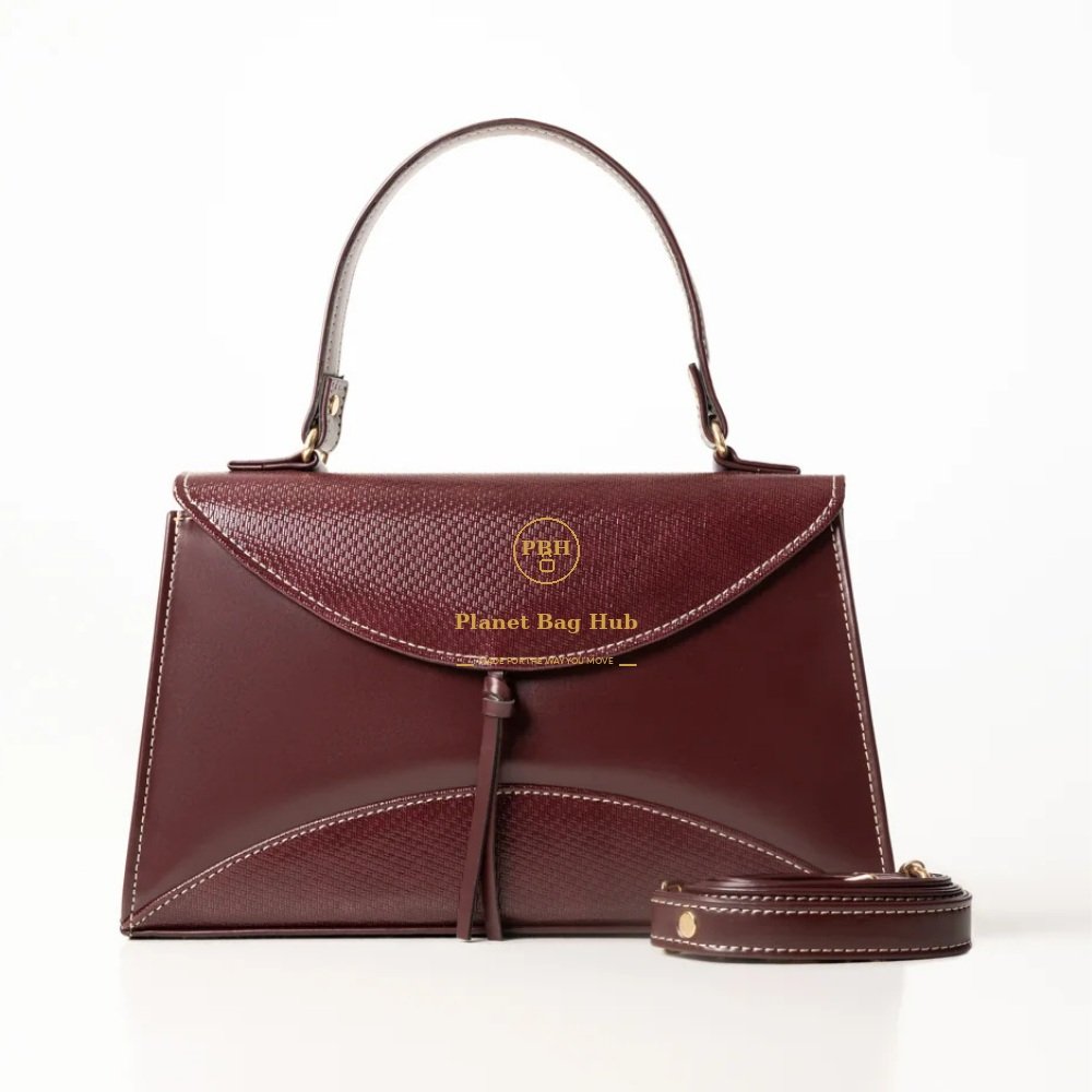 Planet Bag Hub Maroon Classic Handbag